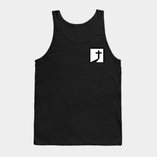 CFC Logo Square White Tank Top